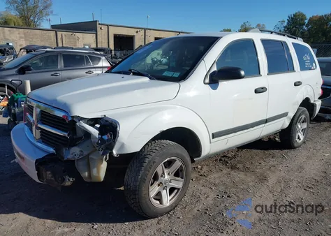 2006 Dodge Durango Slt из США, поврежденный, VIN 1D4HB48N96F150430
